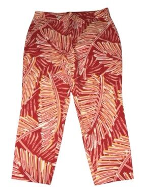 Lemon Way (34x24.5) Tropical Twill Pull On Ankle Pants 16P - NEW